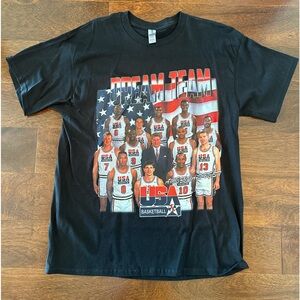 Team USA Men’s Basketball Olympics 1992 Shirt Size Men’s Large Never Worn
